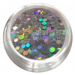 Best selling extra fine holographic silver glitter