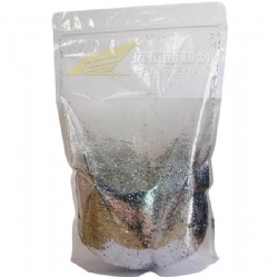 Wholesale Polyester glitter by one pound in vertical bag
