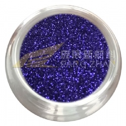 Heat and solvent resistant glitter powder for glitter tiles paint